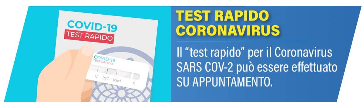 Test Rapido Coronavirus