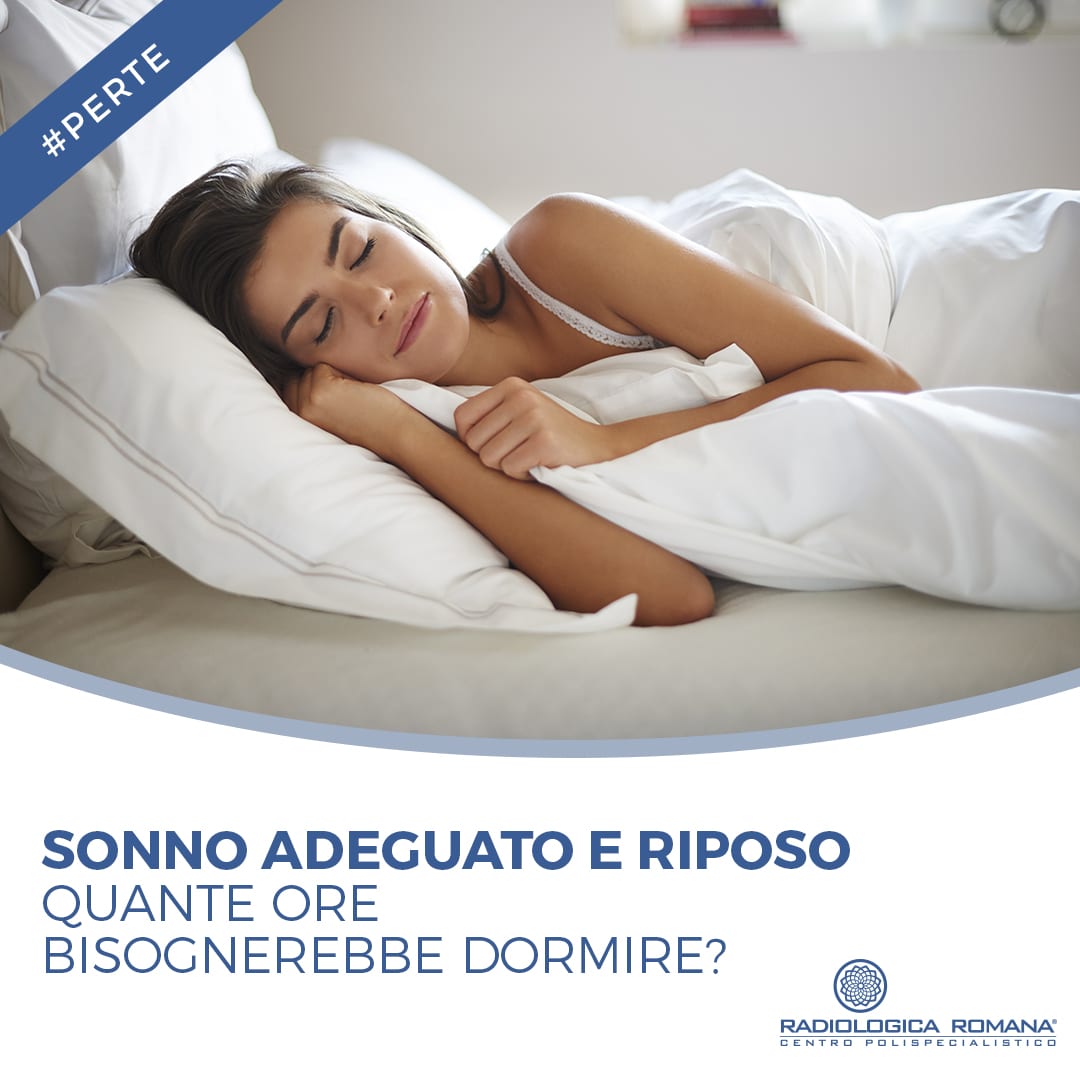 Sonno Adeguato e Riposo